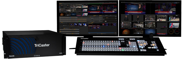 Newtek Tricaster 8000 Advanced Edition Switcher and 850CS Control Surface Hire in Melbourne